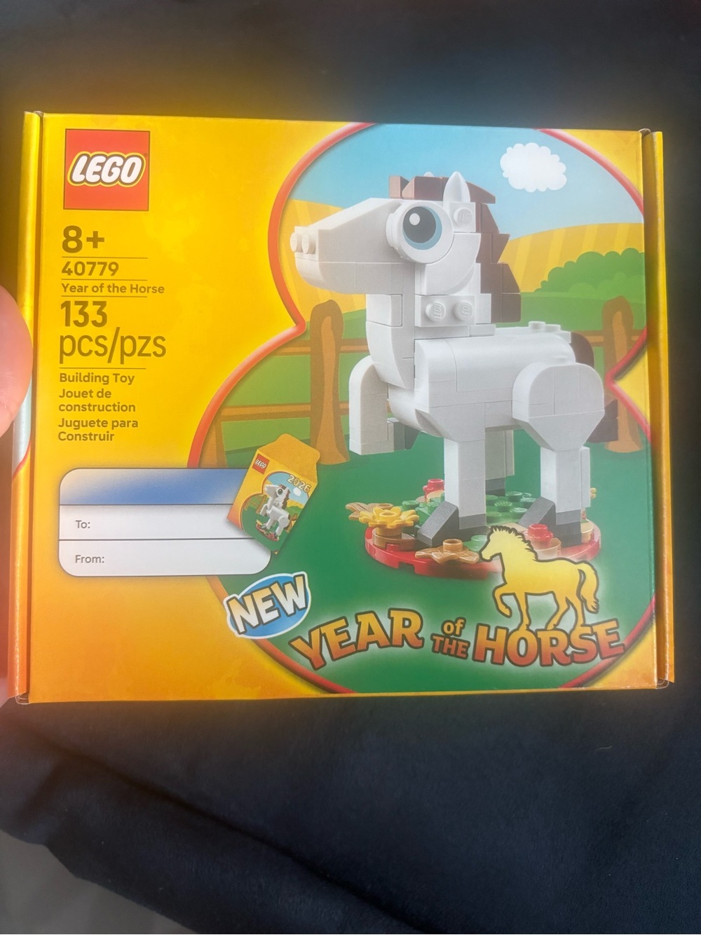 LEGO Year of the Horse White Building Toy - 133 pcs, New in Box